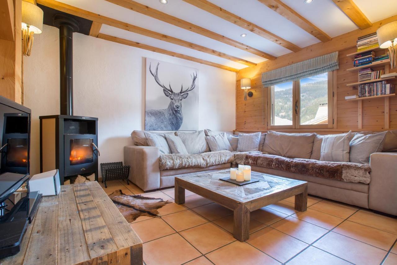 Chalet Muguet Gauche With Hot Tub Sleeps 10 Central มอร์ซีน ภายนอก รูปภาพ