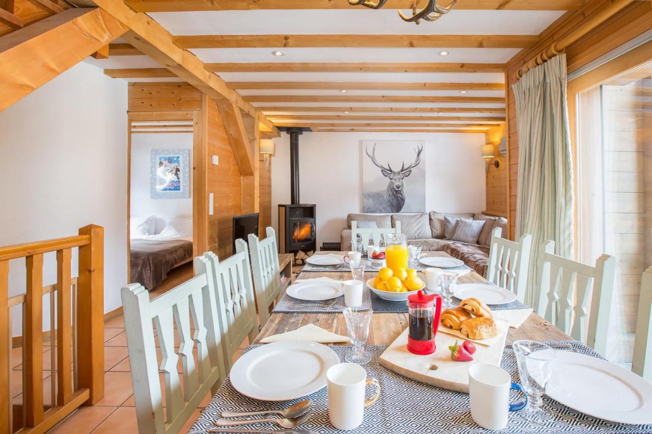 Chalet Muguet Gauche With Hot Tub Sleeps 10 Central มอร์ซีน ภายนอก รูปภาพ