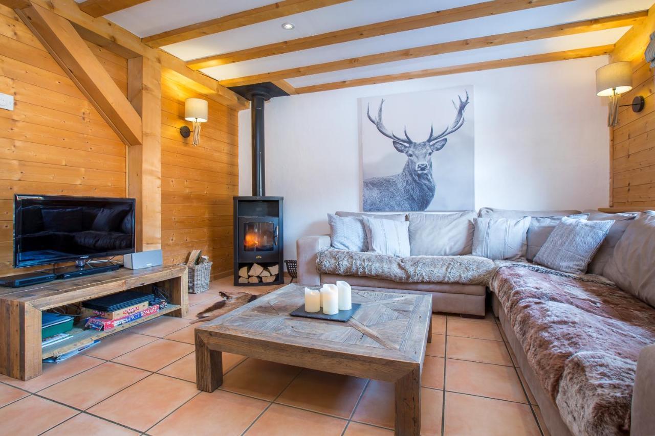 Chalet Muguet Gauche With Hot Tub Sleeps 10 Central มอร์ซีน ภายนอก รูปภาพ