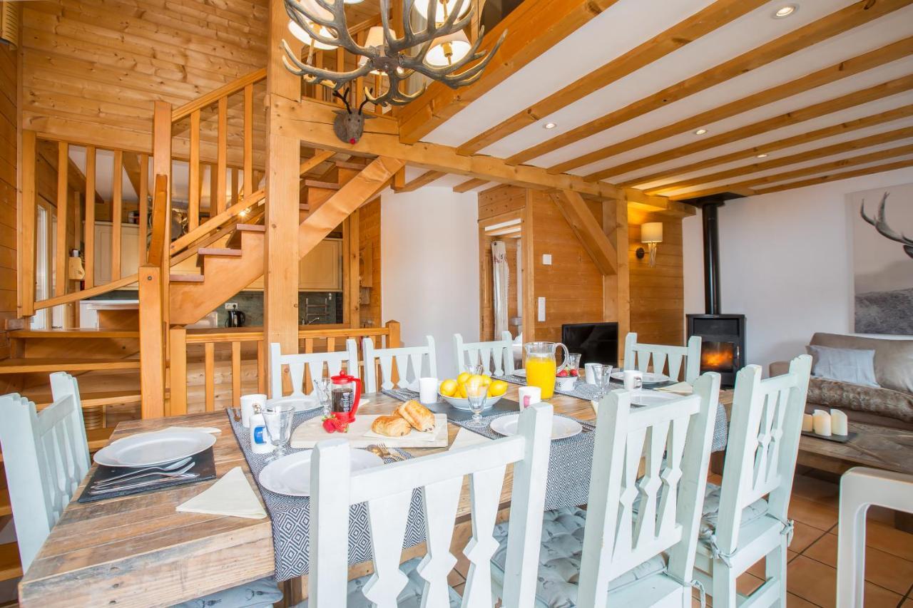 Chalet Muguet Gauche With Hot Tub Sleeps 10 Central มอร์ซีน ภายนอก รูปภาพ
